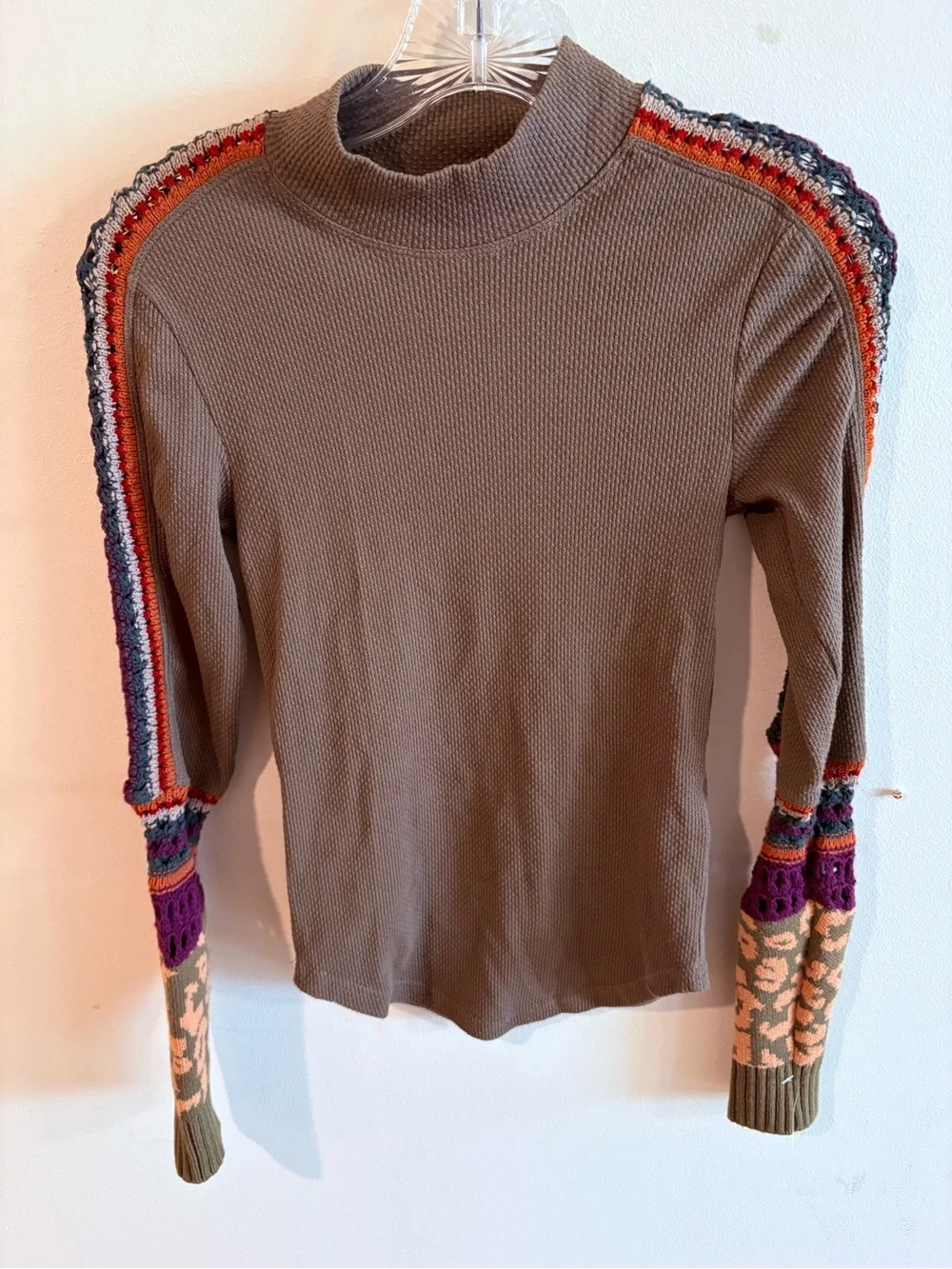 Free People Switch it up cuffed thermal EUC